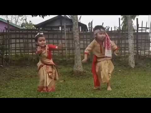 Assamese bihu dance for kid