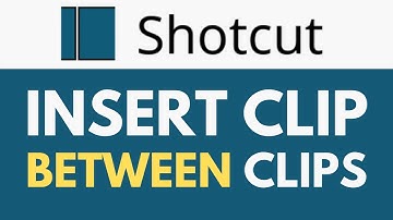 How To Insert Clip Between Clips in Shotcut | Add Clips Between Existing Clips | Shotcut Tutorial