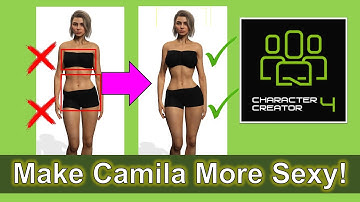 Make CC4 Female more Sexy | Character Creator 4 Tutorial #CC4 #CharacterCreator4