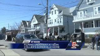 Patriots Day Filming At Sean Colliers Home
