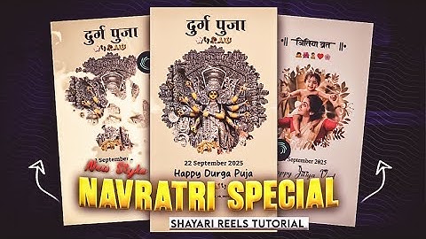Navratri Status Video Editing 🥀| Durga Puja shayari Video Editing | Alight Motion Video Editing 