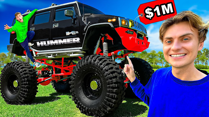 I Bought The World’s Most Expensive Monster Truck!!