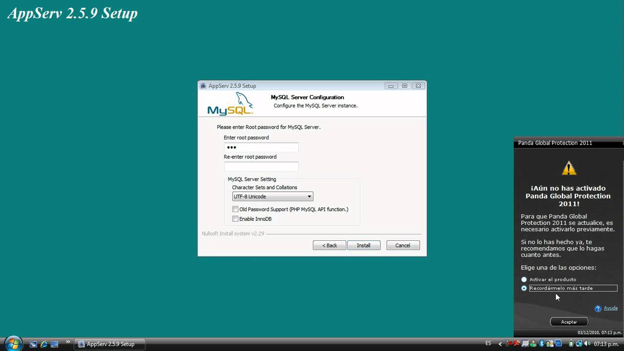 Tutorial de Instalacion del APPSERV.avi