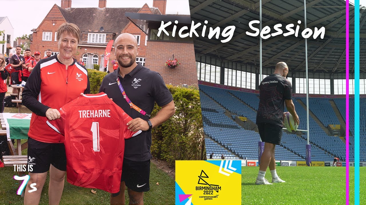 KICKING AT THE STADIUM & JERSEY PRESENTATION Commonwealth Games | This is 7s Ep42.