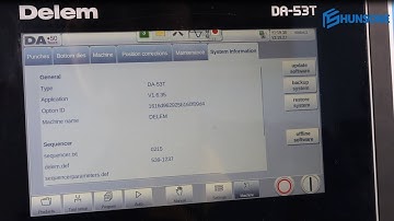HUNSONE DELEM DA-53T CNC Controller Operator Programming Tutorial For Press Brake