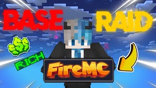 How I Raid Rich Players Base In Fire Mc season 3 #firemc