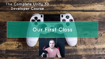 #12 Unity 3D Game Development Tutorial for beginners - Our first class