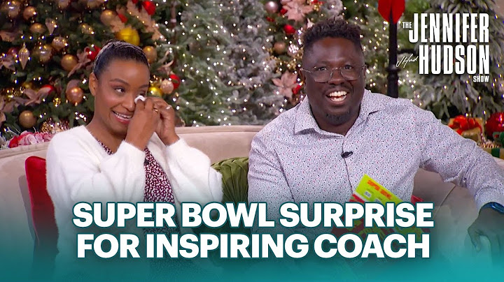 Jennifer Hudson Surprises Coach Changing Lives with Super Bowl Tickets