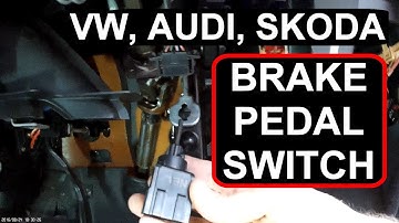VW, Audi, Skoda, Seat, BRAKE PEDAL SWITCH fix