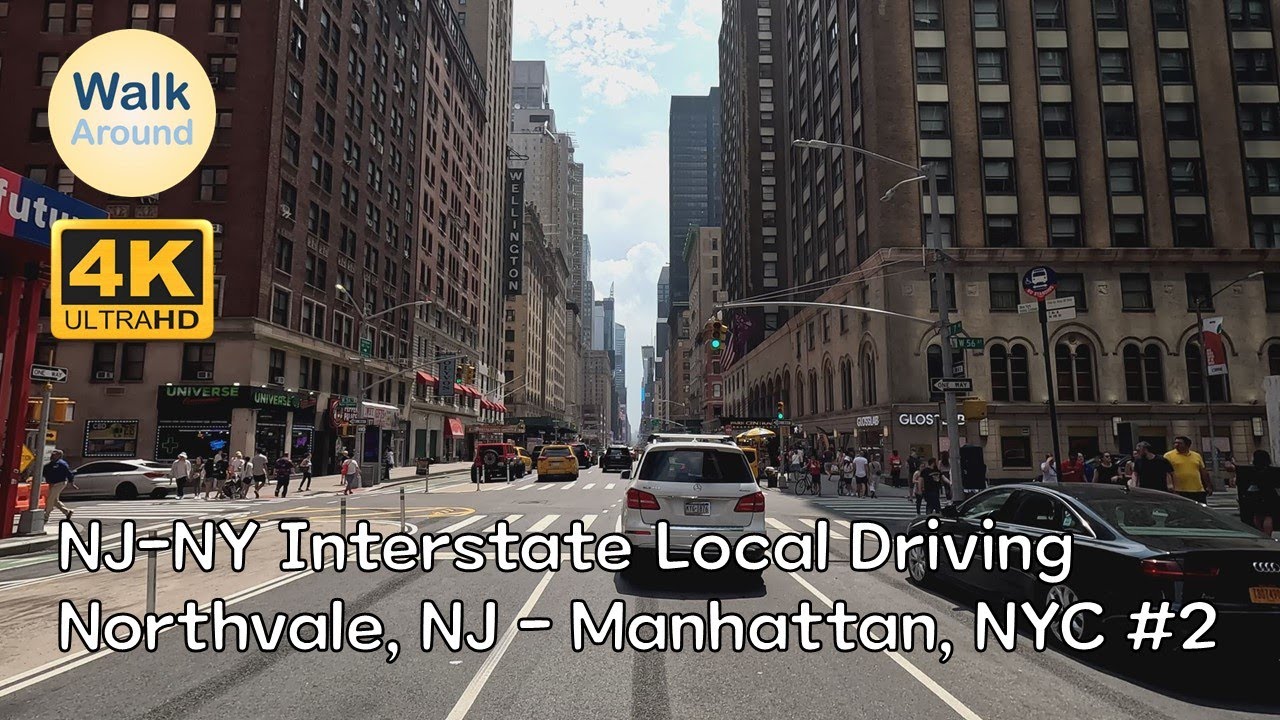 【4K60】 NJNY Local Driving Northvale, NJ New York City, NY 2 YouTube