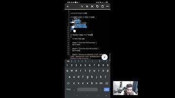 Sample program using CXXdroid application in your phone part 2