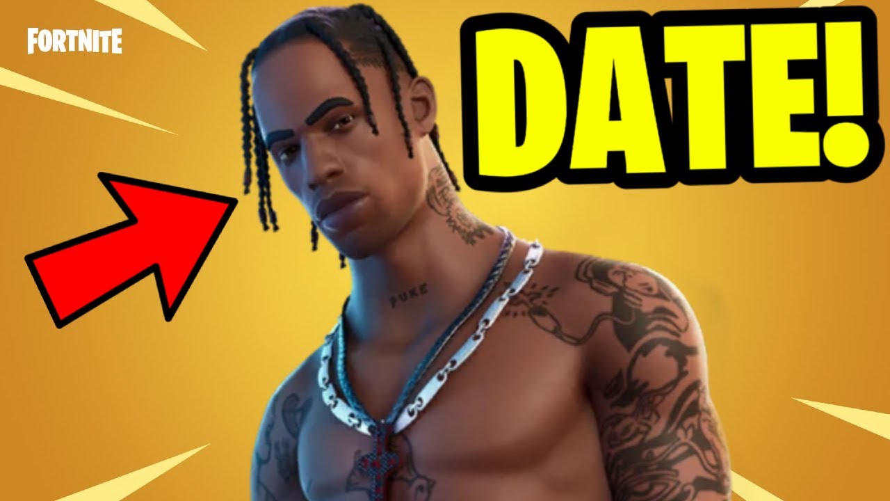 TRAVIS SCOTT SKIN 100 RETURN RELEASE DATE in Fortnite Item Shop