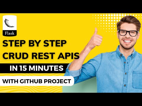 Create CRUD API in FLASK Tutorial - (Easy for Beginners)