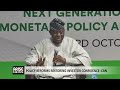 POLICY REFORMS RESTORING INVESTORS CONFIDENCE   CBN