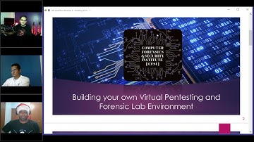 Ep. 6 - CFSI CyberFence  - Building a Virtual Pentesting and Forensic Lab Environment