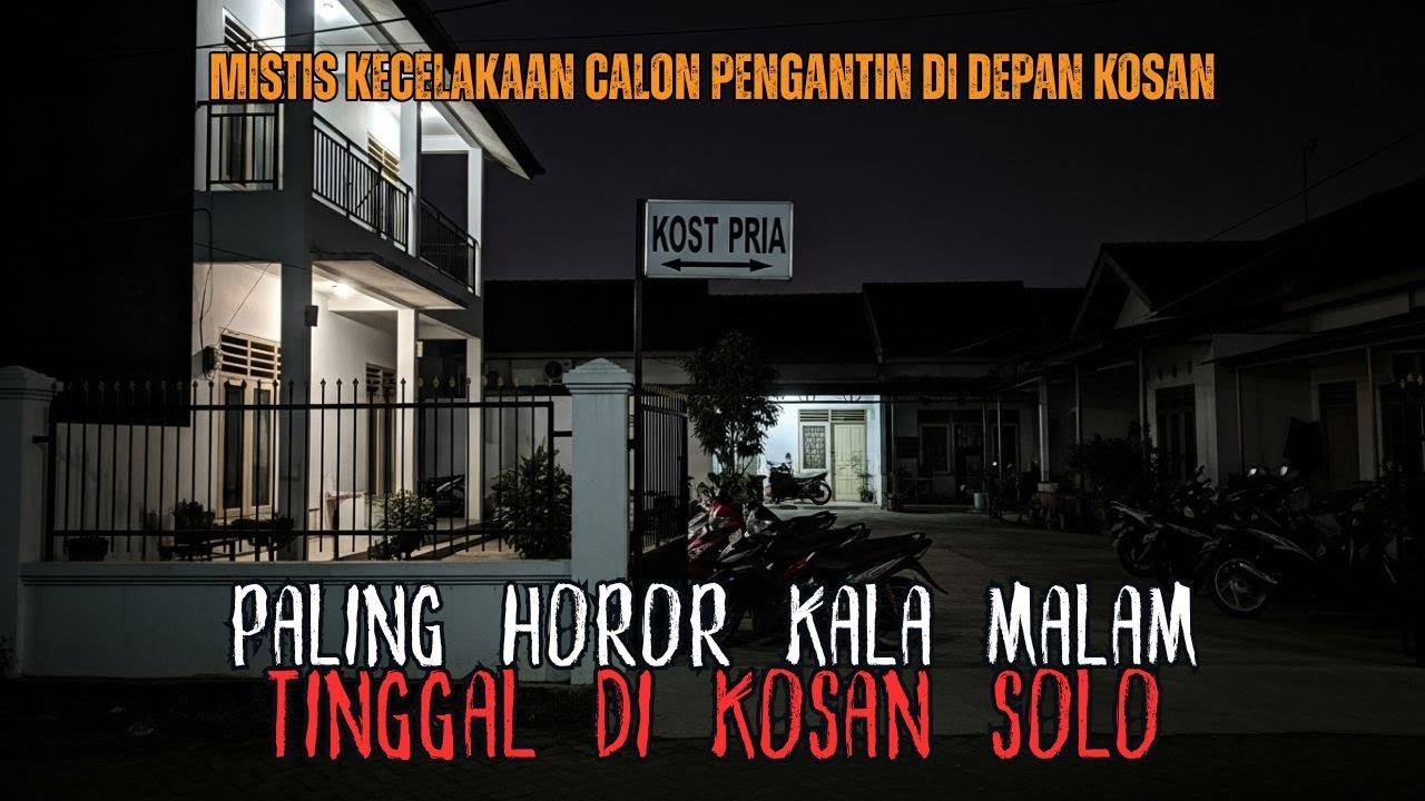 MALAM PALING HOROR TINGGAL DI KOSAN! MISTIS TINGGAL BARENG SETAN DI KOSAN SOLO
