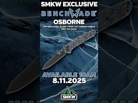 Benchmade Osborne Frost Fat Carbon CPM S30V Blade SMKW Exclusive