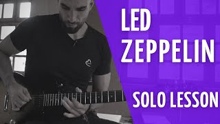 Led Zeppelin - Stairway to Heaven - СОЛО УРОК - ПОДРОБНЫЙ РАЗБОР