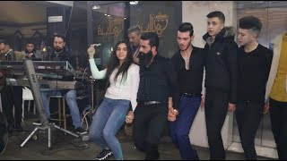 أقوى تحدي دبكة بين البنات والشباب | فتاة تثير إعجاب الدبيكة بقوتها Dabke Challenge !