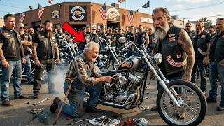 No Biker Could Fix the Hell's Angels Motorcycle — Until a Disabled Old Man Took One Look