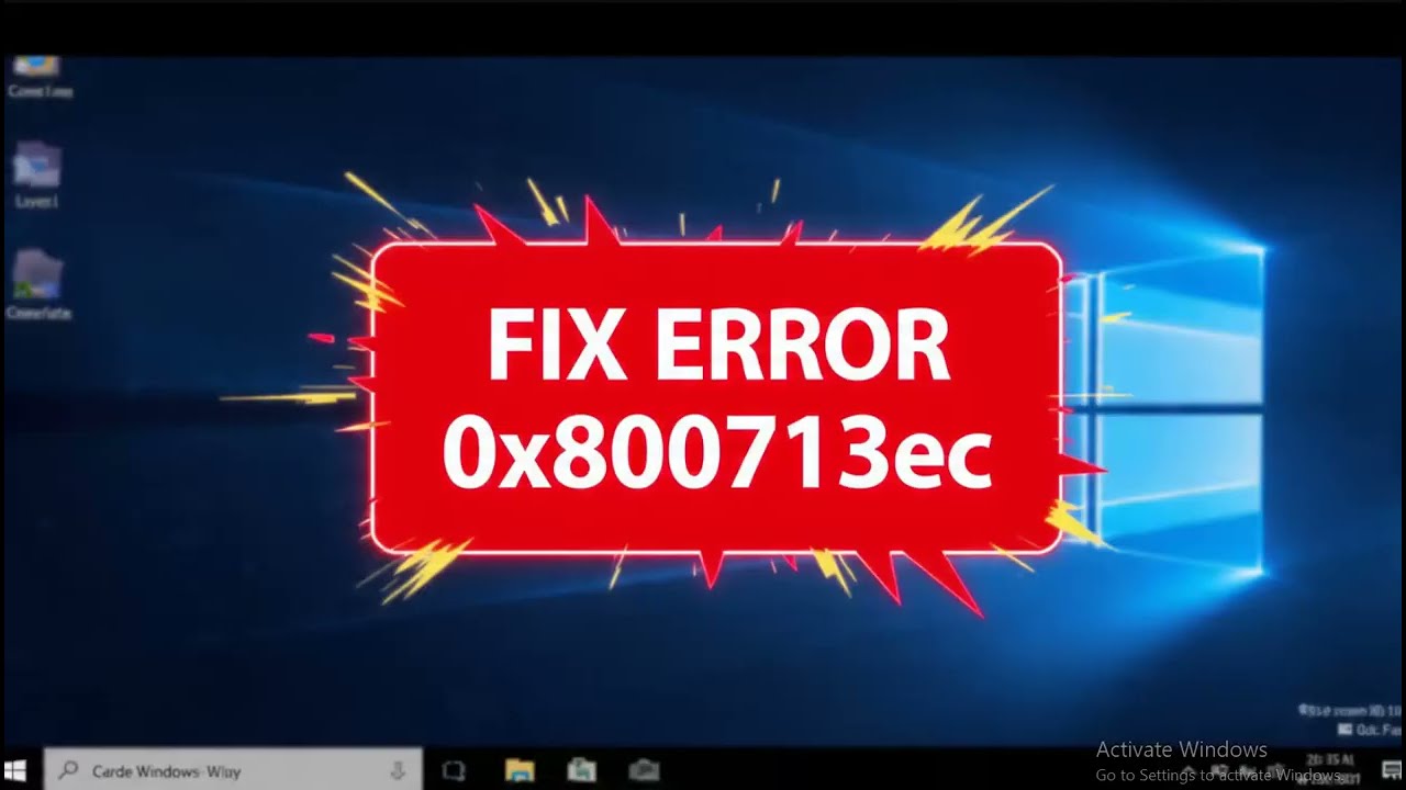 How to Fix  NET Framework Error Code 0x800713ec on Windows 10 and 11