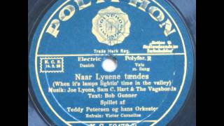 Naar Lysene tændes - Teddy Petersen; Victor Cornelius 1935