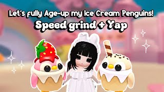 A cozy Ice-cream Penguin grind | Speed grind + Yap  screenshot 3