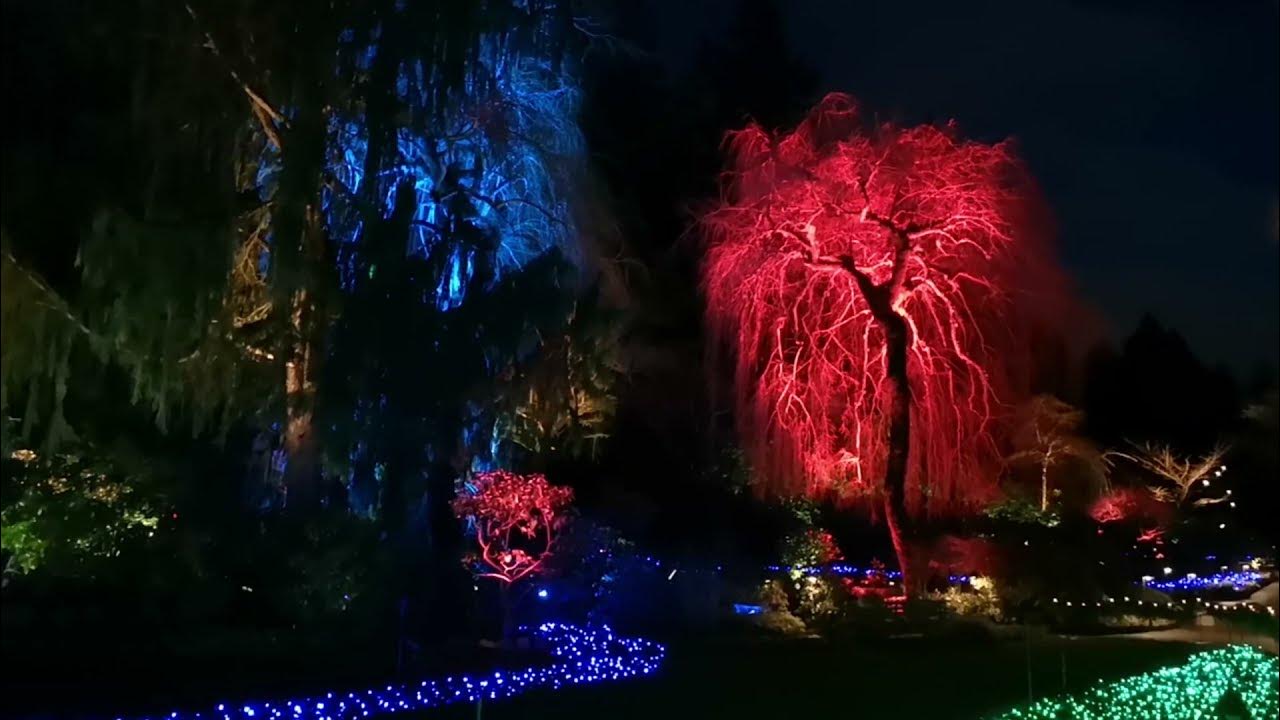 Extended Cut Butchart Garden Christmas Light Display YouTube