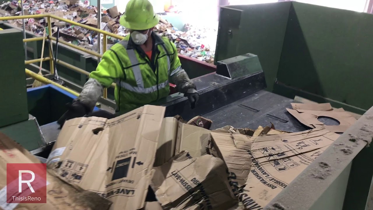 EXCLUSIVE: Inside Waste Management's Eco-Center in Reno - YouTube