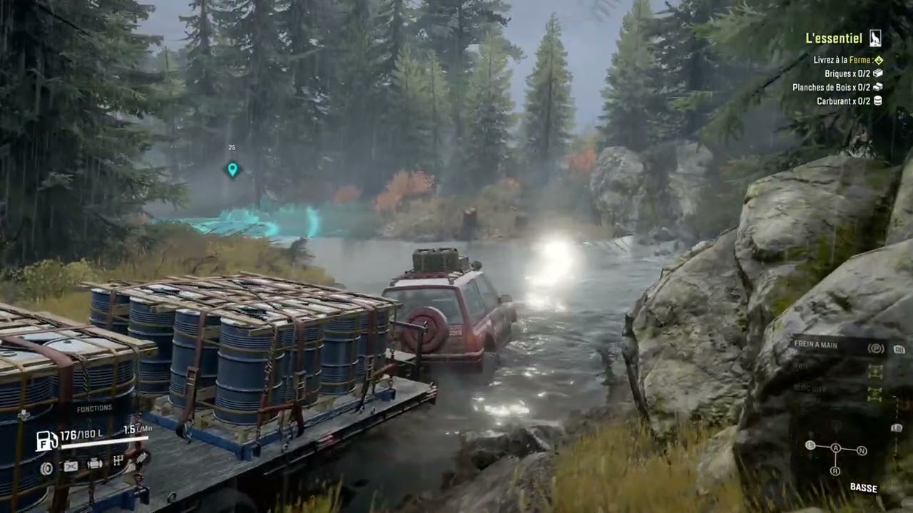 Petite livraison avec le Suzuki qui tire du lourd 