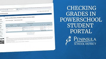 Family Supports | Checking Grades in PowerSchool Student Portal