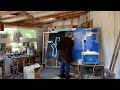 ARTIST STUDIO VLOG 🔸 messing up an oil-painting, conquering tigers and thinking of Constable