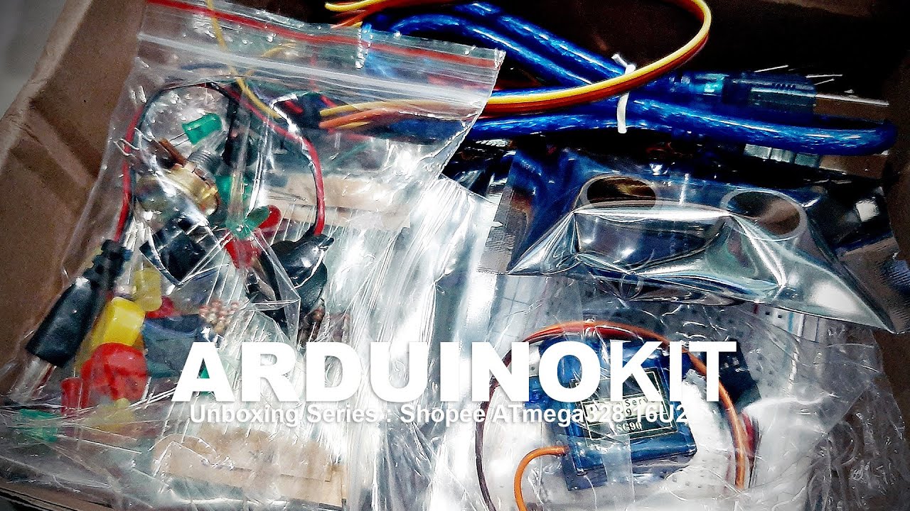 Unboxing Series : Arduino ATmega328 16U2 Beginner Kit