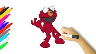 How To Draw Elmo Pibby Broken Strings Friday Night Funkin Mod