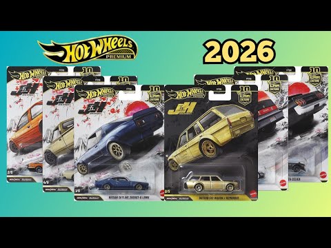 Hot Wheels 2026 Japan Historics 5 with Chase - YouTube