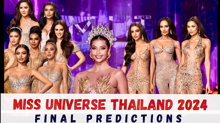 Miss Universe Thailand 2024 ✨ Final Predictions