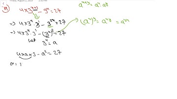 Exponential equations - Part 2 SEE