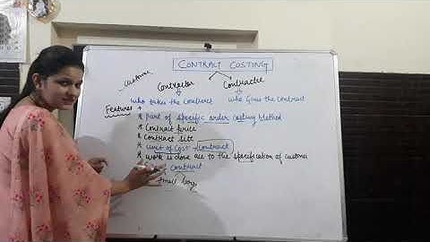 Contract Costing Part 1