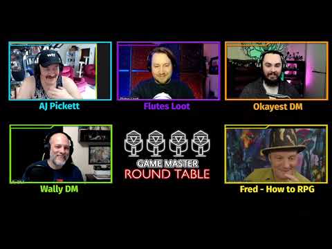 GM Round Table Live Stream - Homebrew Ideas for TTRPGs