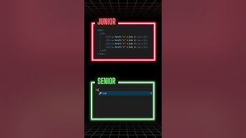 Junior vs Senior Developer: HTML Coding Speed! 🔥 #shorts #designsynth #coding #webdesign #htmlcss