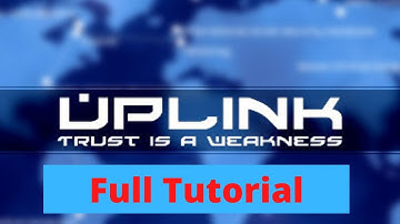 Uplink Hacker Game Tutorial