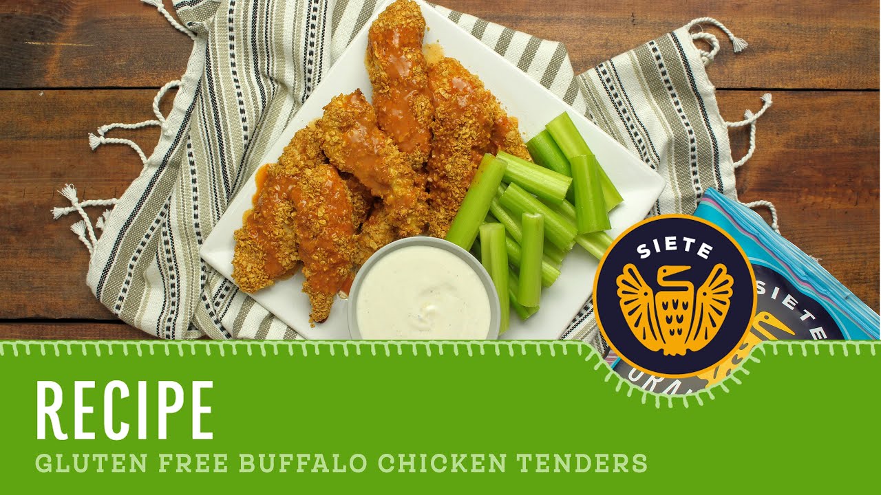 Gluten Free Buffalo Chicken Tenders - YouTube