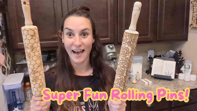 Embossed Rolling Pins  TIPS & HACKS For Using Engraved Rolling Pins 