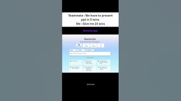 Make PPTs 10x Faster with This FREE AI Tool | Gamma Tutorial