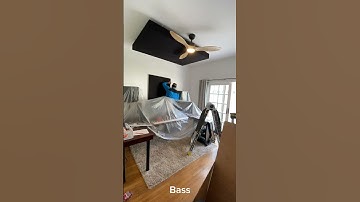 Recording Studio Install Timelapse with 10 of our 4” & Triangle Standard Black Bass Traps & Clouds!