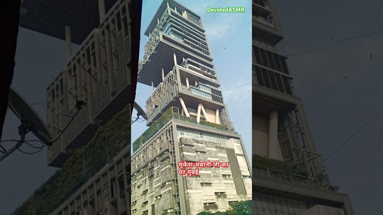 Antalya Tower Malabar Hill Mumbai | Mukesh Ambani House Mumbai 