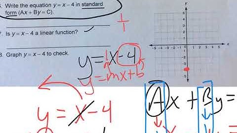 4-1 identifying linear functions