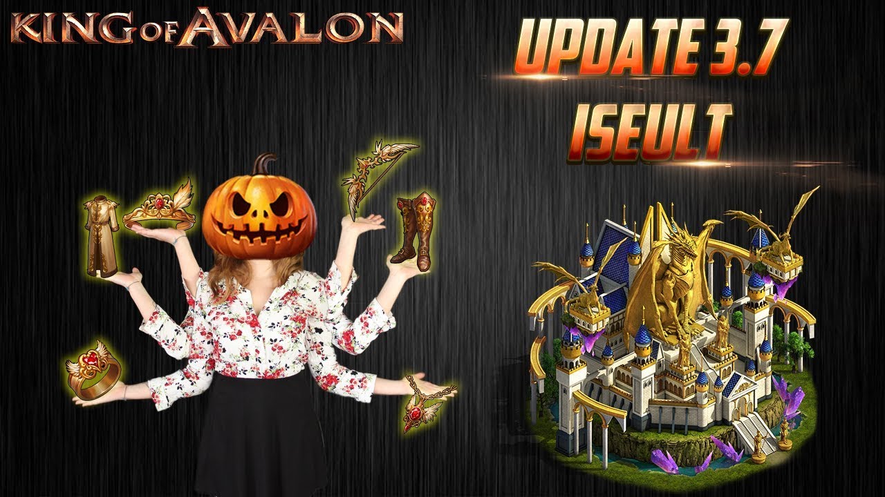 King of Avalon: Dragon Warfare - Update 3.7 Iseult Equipments - YouTube