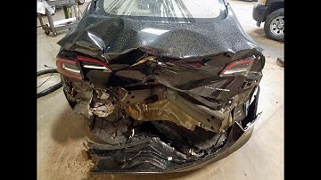 Totaled Tesla Model 3 Copart Rebuild Part 1