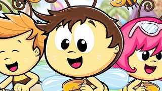 Abelhinha Listradinha - Clipes Musicais Infantis Animados Lançamento